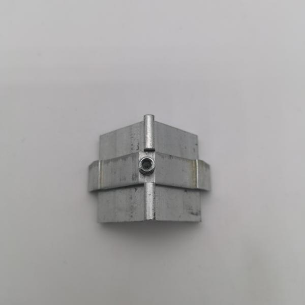 45° Aluminum Window & Door Connector For Sliding Systems Square Hole Corner Fitting