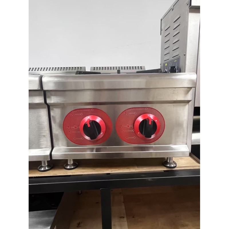 (GB-2H) Kitchen 2 Burner Liquefied Gas Stove Commercial for Restaurant Daily CE