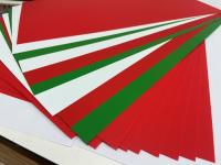 Feuille de base en PVC blanc laminée mat imprimable 300 microns / 0,3 mm pour cartes à puce