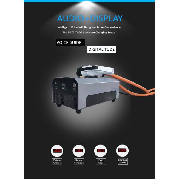 EN 61851 Standard 48V 3.3KW Fast Charge Electric Vehicle Portable EV DC Charger with CHAdeMO and CCS Connectors