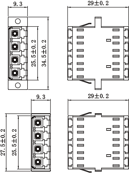 Fiber Optic Adapter - LC Adapter - Fiber Optic Cable Assemblies from China manufacturer - Zion Communication