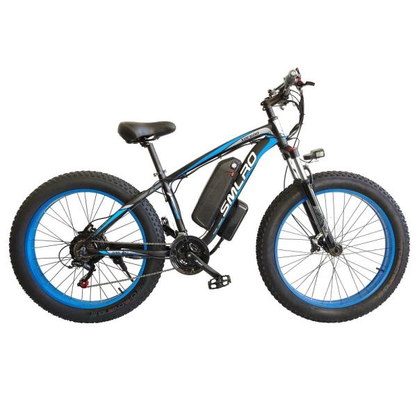 Drop Ship 500W Motor 13AH Lithium Battery Electric Bike SMLRO XDC600 26x4.0 inch Fat Tire E-Bike