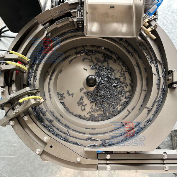 High Speed Vibratory Bowl Feeder Customized Automatic Small Plastic Parts Feeding Machine