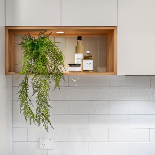 U Shape Matte White Lacquer Pullout Drawer Kitchen Cabinet With Island And Handle