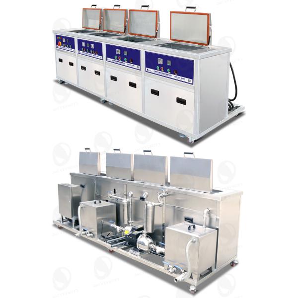 Four Stations SUS316 Tank Industrial Ultrasonic Cleaner