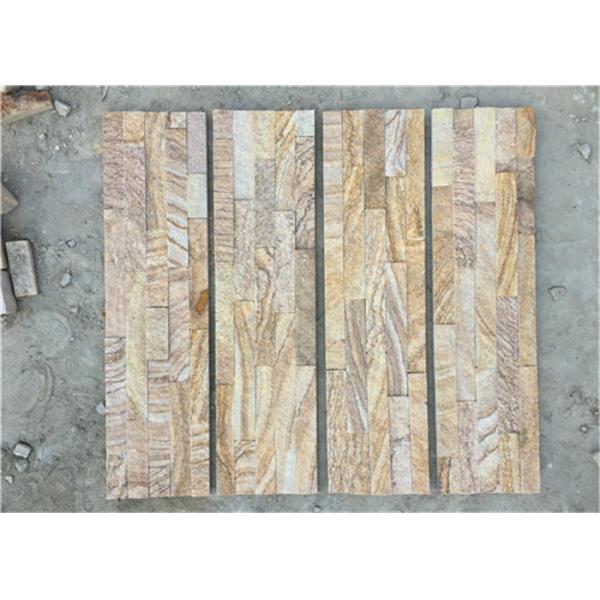 Quartzite Stone Veneer Yellow Sandstone Cultured Stone Mini Panel