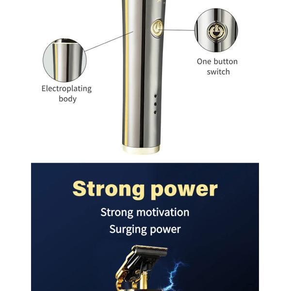 USB Charging Cordless Hair Trimmer Rechargeable Hair Clipper For Barber Shop