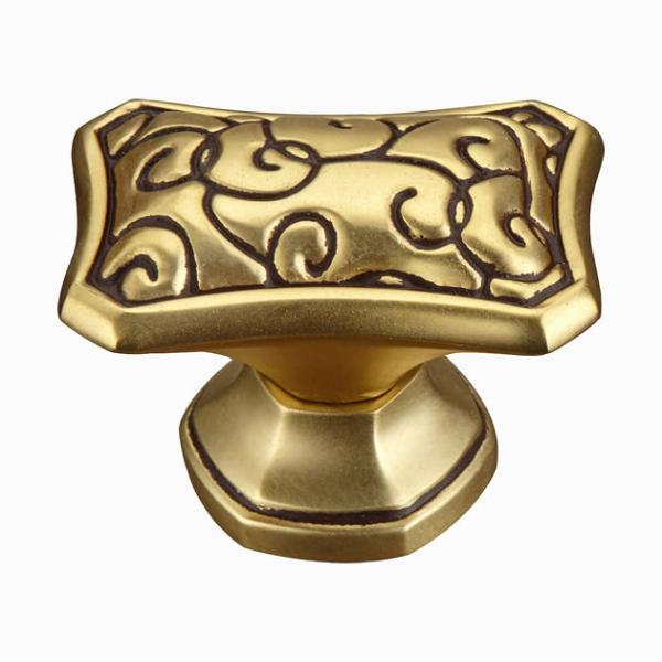 Furniture Hardware 44*30*33mm Antique Brass Dresser Drawer Pulls Door Knobs