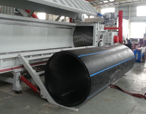 PE PP PVC 6m Pipe Crusher Plastic Recycling Shredder
