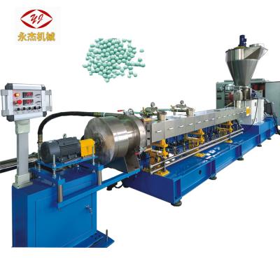 2.5tons Per Hour Twin Screw Extruder Machine Plastic Pellet Granule Making Machine Plant