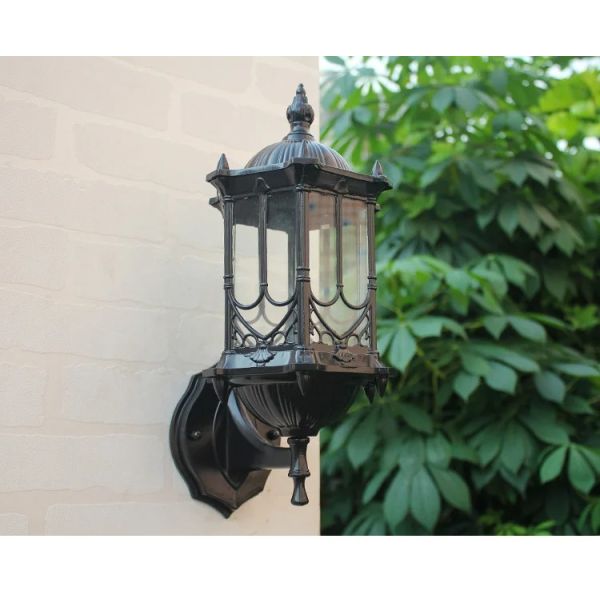 Retro Outdoor Waterproof Antirust E27 Wall Lamp Garden Gateway wall Sconce(WH-VR-123)