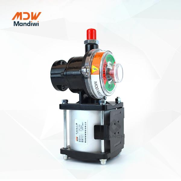 Concrete Mixing Station Butterfly Valves MDW CP101/126 Air Cylinder For Swivel Actuator