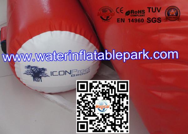 Strong PVC Tarpaulin Inflatable Iceberg Water Slide Toys for Amusement Park