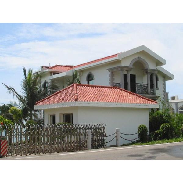 Тип лоснистый керамический дом s черепиц застеклил черепицы глины 220mm серые