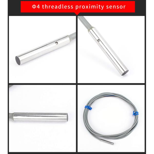 Small Size Inductive Proximity Sensor M3 / M4 / M5 / M6 Stainless Steel Housing