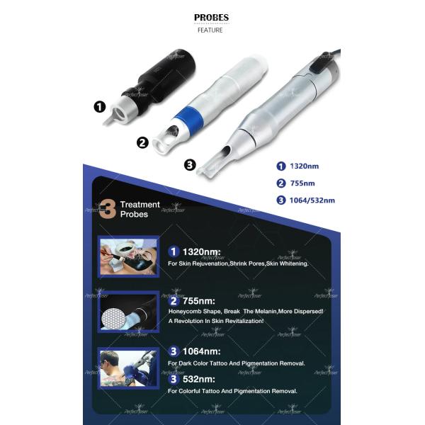 Машина лазерной обработки куклы удаления пигмента татуировки черная Перфектласер Пикосекунда