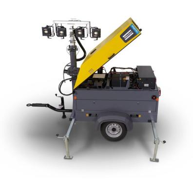 2000 M2 Lighting Coverage Electric Light Tower HiLight S2+ With LED Lighting And 10lux Illumination
