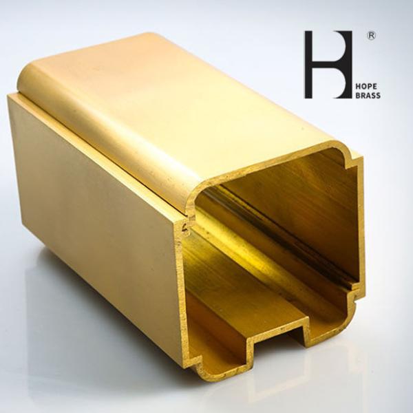 Factory Sale Metallic Building Material Fashion Decorative Brass Handrail