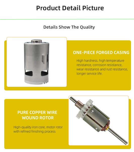 Faradyi Best-selling Carbon Brush 775 Electric Micro Brush DC Motor Controller Electric Wheelchair Car for Disabled