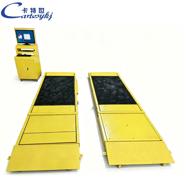 Cartesykj Luxury flat brake tester 13T Vehicle inspection equipment vehicle test lane 2CTHPB-10
