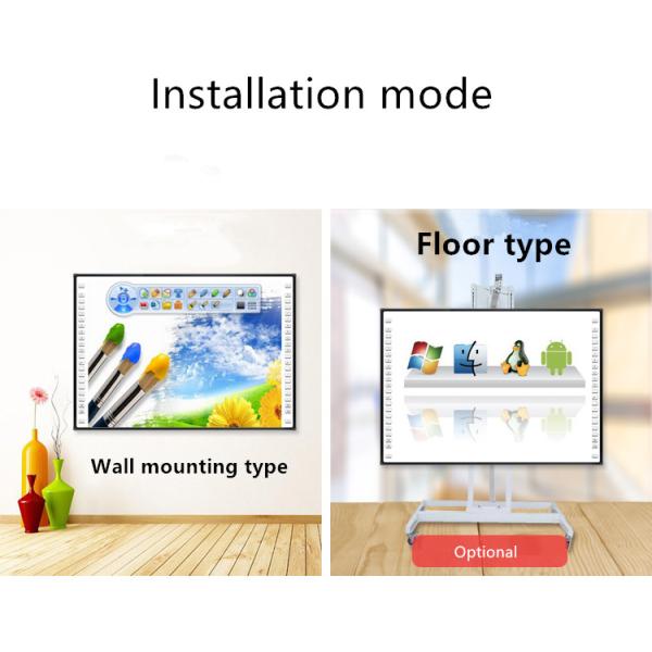 SKD инфракрасный интерактивный Multi Touch Screen Whiteboard Smart Board 20 точек касания CE ROHS
