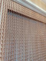 Écran de mouche en chaîne d'aluminium flexible résistant à la rouille et à zone ouverte variable pour une meilleure efficacité énergétique