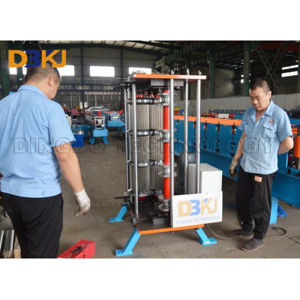 TR6 Aluminum Steel Sheet Making Machine , Steel Sheet Roll Forming Machine