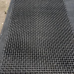 45/65 Mn Steel Stone Crusher Vibrating Screen Mesh Hooked Crimped Woven Wire