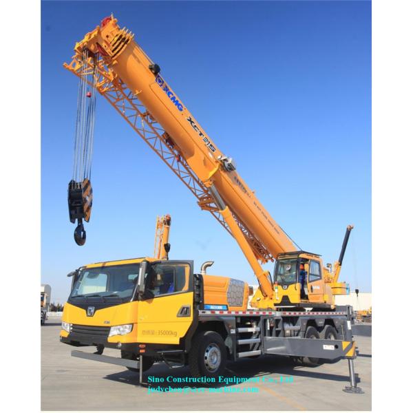 Mobile Telescopic Truck Crane XCT35 XCMG 35 Ton Max Lifting Height 56.8m