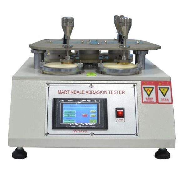 ASTM D4966 DIN53863 ISO 20344 ISO12947 Four Station Martindale Abrasion Tester Textile Testing Machine