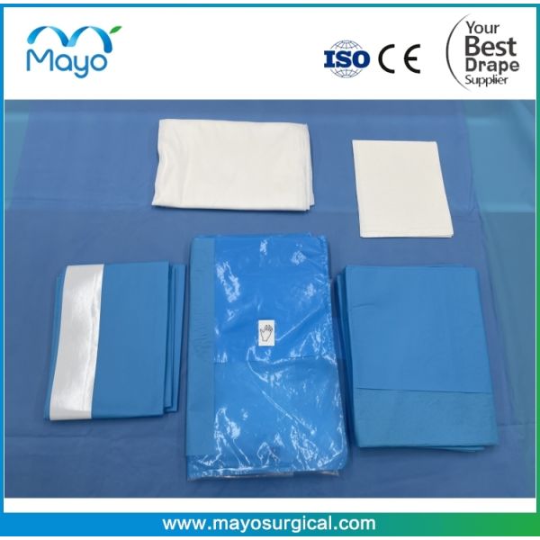 Medical Disposable Sterile Surgery Birth Pack Surgical Delivery Pack Under Buttocks Drape Set
