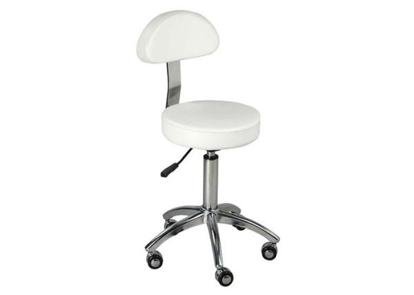 Hydraulic Salon Rolling Chair Footrest Surpport 360 Degree Swive , 12-13 Cm Pump Stroke