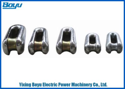Linha de transmissão de aço galvanizada altamente elástica avaliado dos conectores da carga 10~320kN que amarra ferramentas dos acessórios
