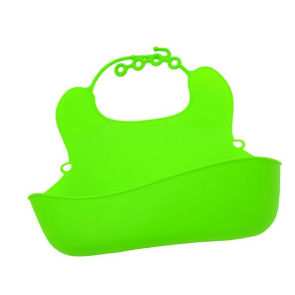 TPE Material Washable Baby Bibs , Kids Easy Clean Bibs Durable Eco - Friendly