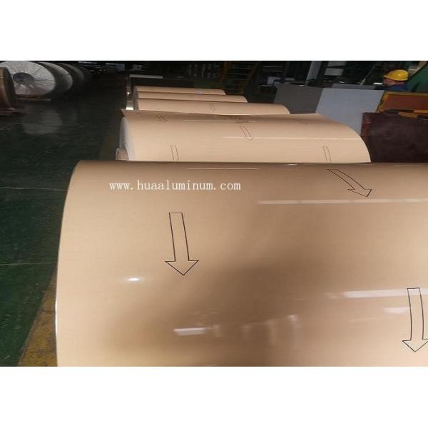 50mm Width Color Coated Aluminium Coil , ISO9001 3003 Aluminum Coil