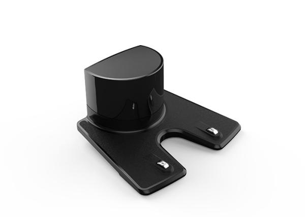 Black Intelligent Robot Vacuum Cleaner , Camera Sensor Smart Vacuum Cleaner