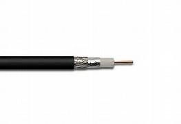 RG11 Quad CATV Coaxial Cable 14 AWG CCS AL Braiding Jelly PE for Direct Burial