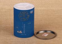 Emballage de papier rescellable de tube de couvercle de torsion pour des saveurs