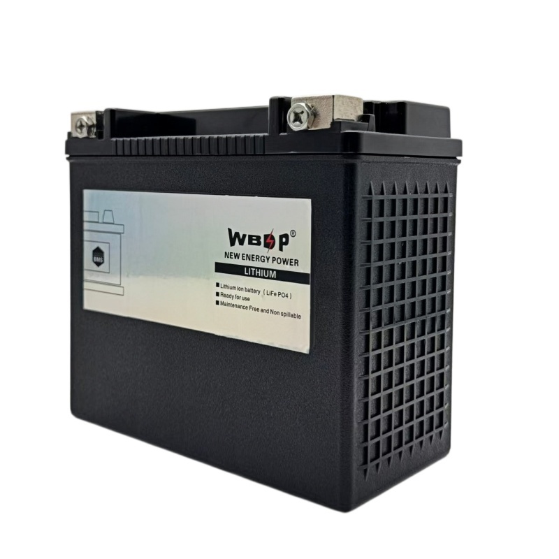 Maintenance Free LFP Motorcycle Battery 12.8V 12AH Motorcycle Starter Battery Lightweight