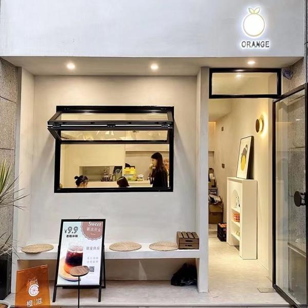 folding window aluminum balcony vertucal