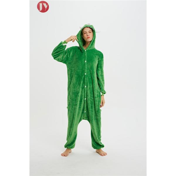 Wholesale Polyester Fluffy Flannel Fleece kigurumi onesie pajamas Custom animal Mascot Costumes