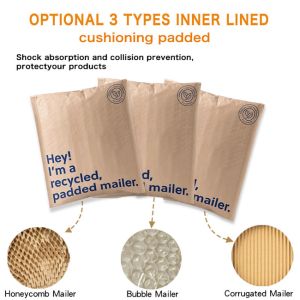 Gravure Printing Paper Shipping Mailer Lightweight Sustainable Packaging
