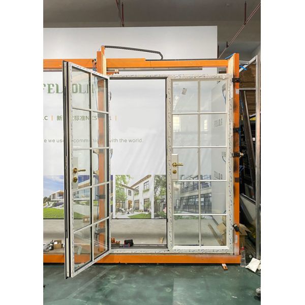 The French Entrance – Thermal Break Aluminum Double Door