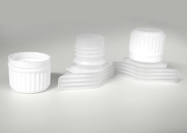 O produto comestível do PE derrama tampões plásticos do bico para o diâmetro 16mm do saco da embalagem do açúcar