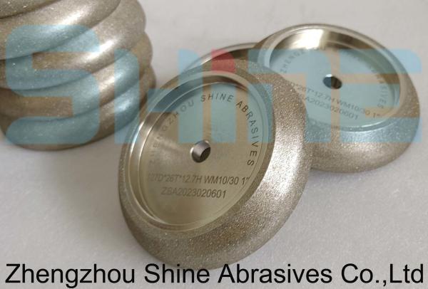 Electroplated CBN Grinding Wheel For Band Saw Blade Sharpening