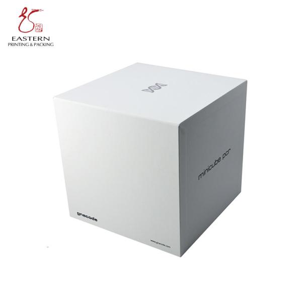 Large Rigid Square Pantone Color Hard Cardboard Gift Boxes With Lid