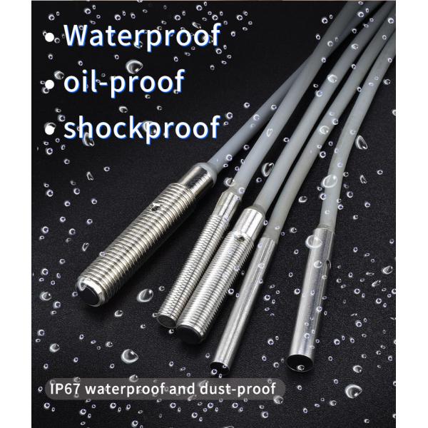 Small Size Inductive Proximity Sensor M3 / M4 / M5 / M6 Stainless Steel Housing