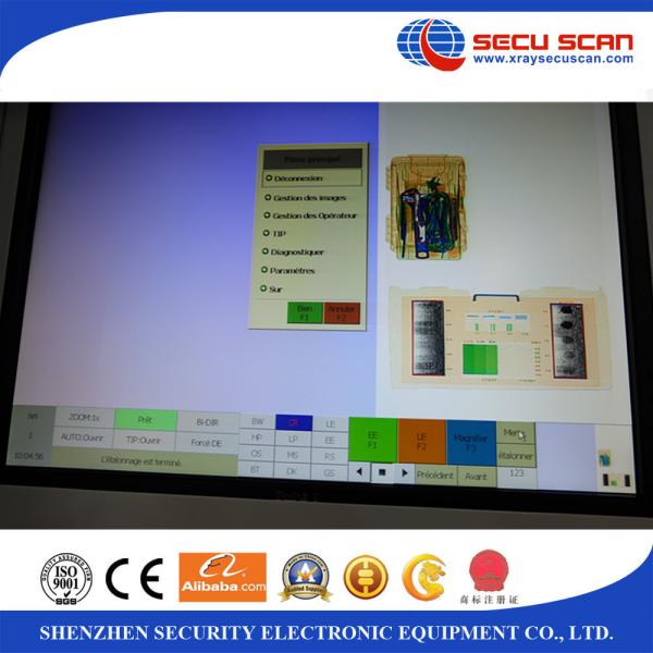 Scanner SPX100800 de bagages de rayon X de fabrication pour le grand degré de sécurité Cehck de bagage