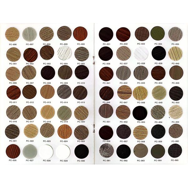Customizable Color PVC Screw Cover with Matte Solid or High Gloss Finish for Furniture Surface Repair