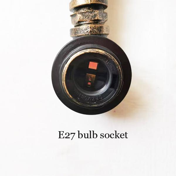 Imitated water pipe E27 wall light interior wall lights for home （WH-VR-36）